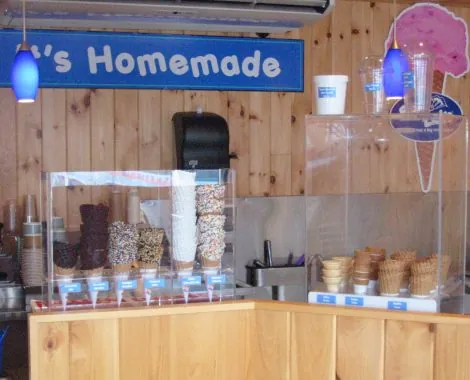 Inside the Big Licks shop on West Grand Avenue